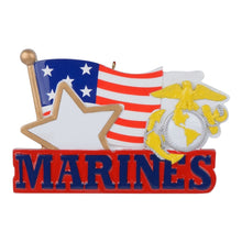 Load image into Gallery viewer, Personalized Christmas Ornament Marines