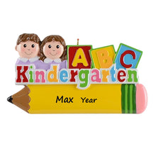 Load image into Gallery viewer, Personalized Christmas Gift Customize Ornament Kindergarten Babies