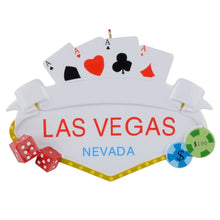 Load image into Gallery viewer, Christmas Gift for 2024 Personalized Ornament Good Luck Gambling