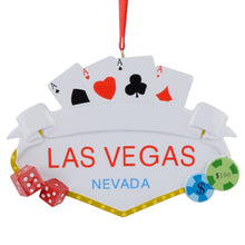 Load image into Gallery viewer, Christmas Gift for 2024 Personalized Ornament Good Luck Gambling