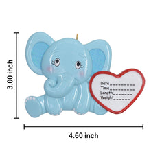 Load image into Gallery viewer, Maxora Baby's First Christmas Ornament Christmas Baby Gift Elephant