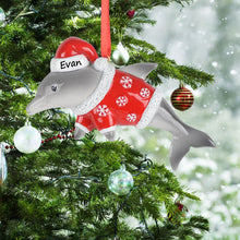 Load image into Gallery viewer, Dolphin Lover's Personalized Christmas Ornament Custom Holiday Decor