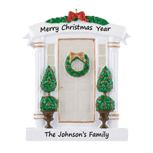 Load image into Gallery viewer, Personalized Christmas Gift for Moving to Our New Home Grey Door