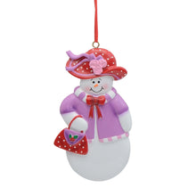 Load image into Gallery viewer, Maxora Personalized Christmas Gift Customized Christmas Decoration Ornament Snow Ladies