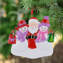 Load image into Gallery viewer, Maxora Personalized Holiday Gift Christmas Decoration Ornament Snow Ladies & Santa