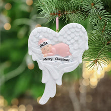 Load image into Gallery viewer, Personalized Christmas Gift Holiday Decoration Ornament Baby Girl Memorial