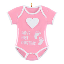 Load image into Gallery viewer, Customize Gift for Baby's First Christmas Baby onesie Boy/Girl