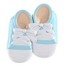 Load image into Gallery viewer, Personalized Baby's 1st Christmas Gift Ornament Baby Shoes Girl/Boy
