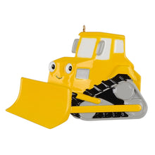 Load image into Gallery viewer, Christmas Ornament Personalized Ornament Gift for Kids Bulldozer