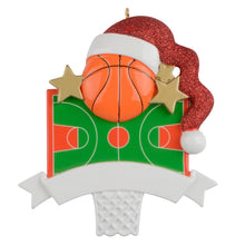 Load image into Gallery viewer, Personalized Mr. Basketball Christmas Ornament Holiday Sport Ornament