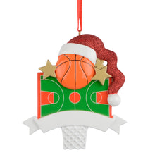 Load image into Gallery viewer, Personalized Mr. Basketball Christmas Ornament Holiday Sport Ornament
