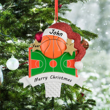 Load image into Gallery viewer, Personalized Mr. Basketball Christmas Ornament Holiday Sport Ornament