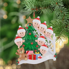 Load image into Gallery viewer, Personalized Ornament Christmas Morning Family7