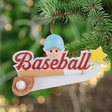 Load image into Gallery viewer, Personalized Christmas Gift for Baseball Sport Team and Baseball Player