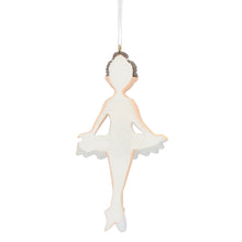 Load image into Gallery viewer, Personalized Christmas Sport Ornament Ballerina Girl Different Color Options