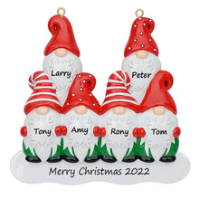 Load image into Gallery viewer, Customize Gift Christmas Decoration Ornament Gnomes Family