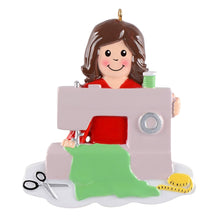 Load image into Gallery viewer, Gift for Mom Personalized Christmas Ornament Sewing