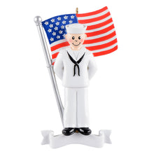 Load image into Gallery viewer, Christmas Gift for Army Department Personalized Military Ornament