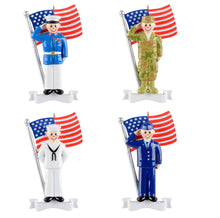 Load image into Gallery viewer, Christmas Gift for Army Department Personalized Military Ornament