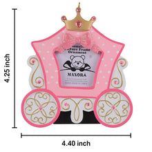 Load image into Gallery viewer, Christmas Personalized Ornament Princess Carriage Photo Frame