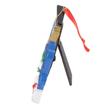 Load image into Gallery viewer, Personalized Ornament Graduate Photo Frame Blue