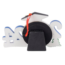 Load image into Gallery viewer, Personalized Ornament Graduate Photo Frame Blue