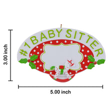 Load image into Gallery viewer, Personalized Gift Christmas Decoration Ornament for Baby Sitter