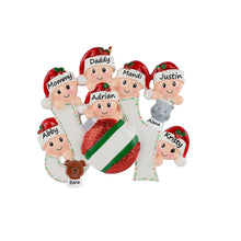 Load image into Gallery viewer, 2024 Christmas Gift for Family Personalized Christmas Ornament JOY Family 7