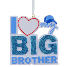 Load image into Gallery viewer, Personalized Gift Christmas Tree Decoration Ornament BIG BROTHER/SISTER