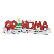 Load image into Gallery viewer, Personalized Christmas Gift for GRANDMA/GRANDPA