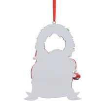 Load image into Gallery viewer, Personalized Christmas Gift Family Ornament Santa Family 3