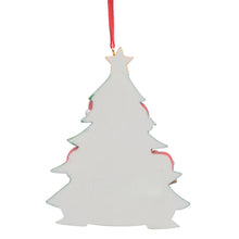 Load image into Gallery viewer, Personalized Gift Christmas Ornament Pregenant Bear Family 4