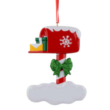 Load image into Gallery viewer, Personalized Christmas Ornament Mailbox