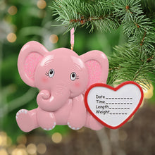 Load image into Gallery viewer, Use thin permanent pen to customize an ornament gift for your family and friends. Customize on hat, blank loctions with names, year, greetings, etc., keep it dry for 1-2 minutes before touch writings, words will stay well for years.