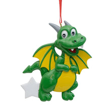 Load image into Gallery viewer, Personalized Christmas Gift for Teens Christmas Decor Ornament Dragon Ornament