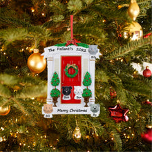 Load image into Gallery viewer, Christmas Gift Personalized Ornament for Our New Home Red Door
