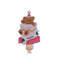 Load image into Gallery viewer, Customize Gift Christmas Decoration Ornament Bear Cake Ornament