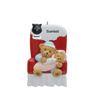 Load image into Gallery viewer, Personalized Christmas Gift Decoration Ornament Bear Feeding Ornament