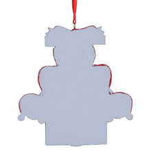 Load image into Gallery viewer, Christmas Tree Ornament Personalized Family Gift Bear Gift Family 6