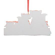 Load image into Gallery viewer, Personalized Gift Christmas Tree Decoration Ornament Fox Family 5