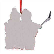 Load image into Gallery viewer, Customize Christmas Gift Christmas Tree Decoration Ornament Selfie Snowman Family 5