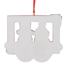 Load image into Gallery viewer, Personalized Christmas Ornament Snowman Couple Party Prop