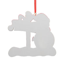 Load image into Gallery viewer, Personalized Christmas Tree Decoration Ornament Gift Let It Snow