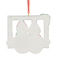Load image into Gallery viewer, 2024 Personalized Christmas Gift Family Ornament Snowman Frame Family 2