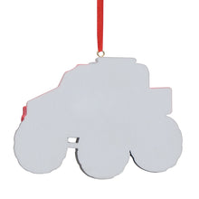 Load image into Gallery viewer, Personalized Gift for Kids Christmas Ornament Monster Truck Red