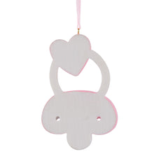 Load image into Gallery viewer, Christmas Personalized Ornament Baby Gift Infant pacifier Girl