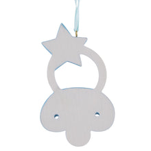 Load image into Gallery viewer, Personalized Holiday Ornament Infant pacifier Boy