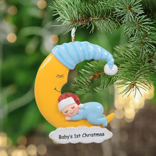 Load image into Gallery viewer, Use thin permanent pen to customize an ornament gift for your family and friends. Customize on hat, blank loctions with names, year, greetings, etc., keep it dry for 1-2 minutes before touch writings, words will stay well for years.