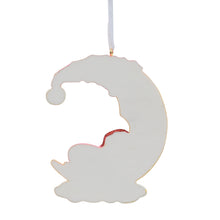 Load image into Gallery viewer, Maxora Baby's First Christmas Ornament Baby Girl Sleep in Moon Dark Skin