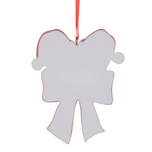 Load image into Gallery viewer, Customize Holiday Gift Christmas Ornament Bow Family 2